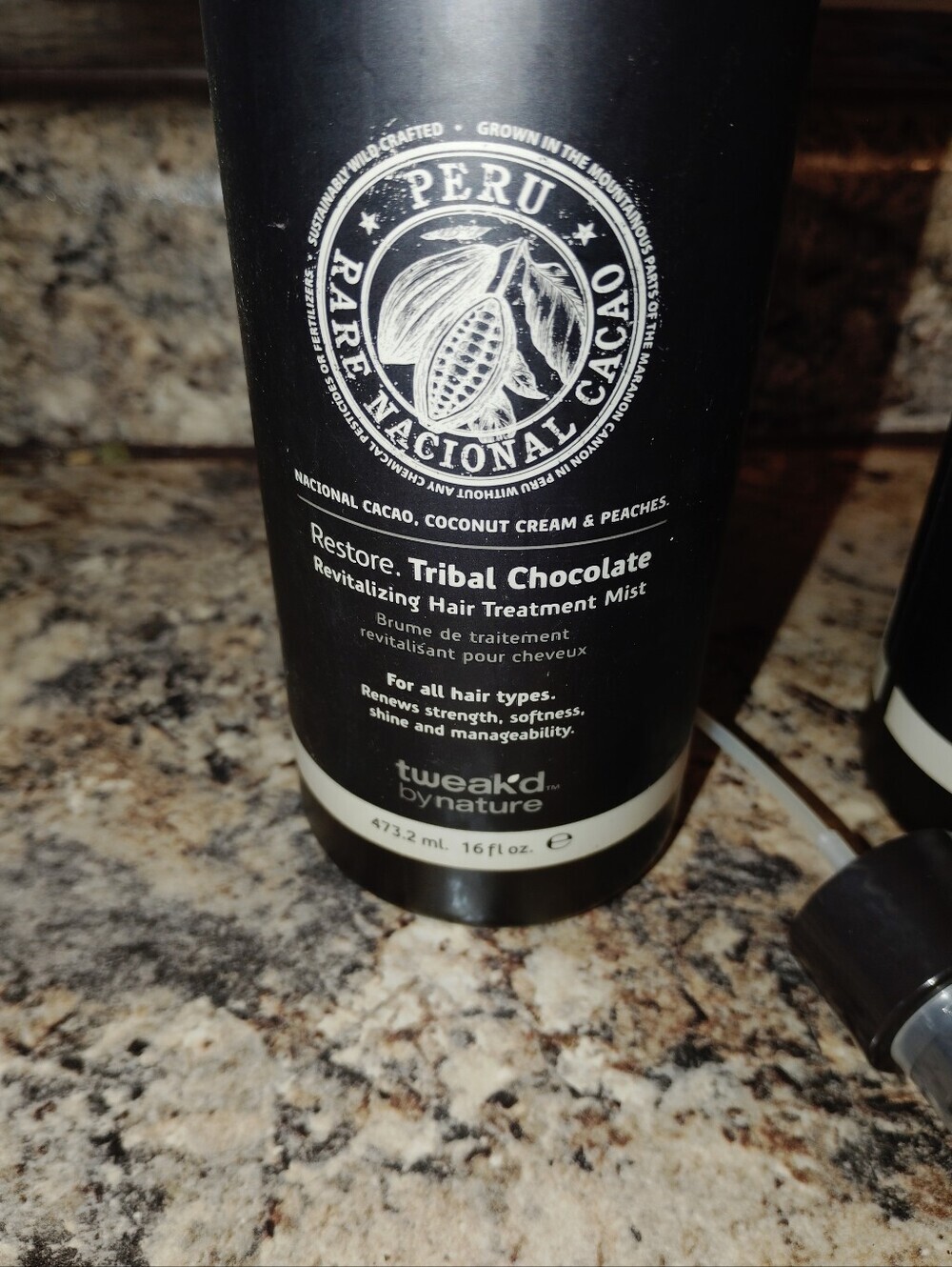 Restore Tribal Chocolate Revitalizing Hair Treatment Mist - Black - Picture 4 of 5